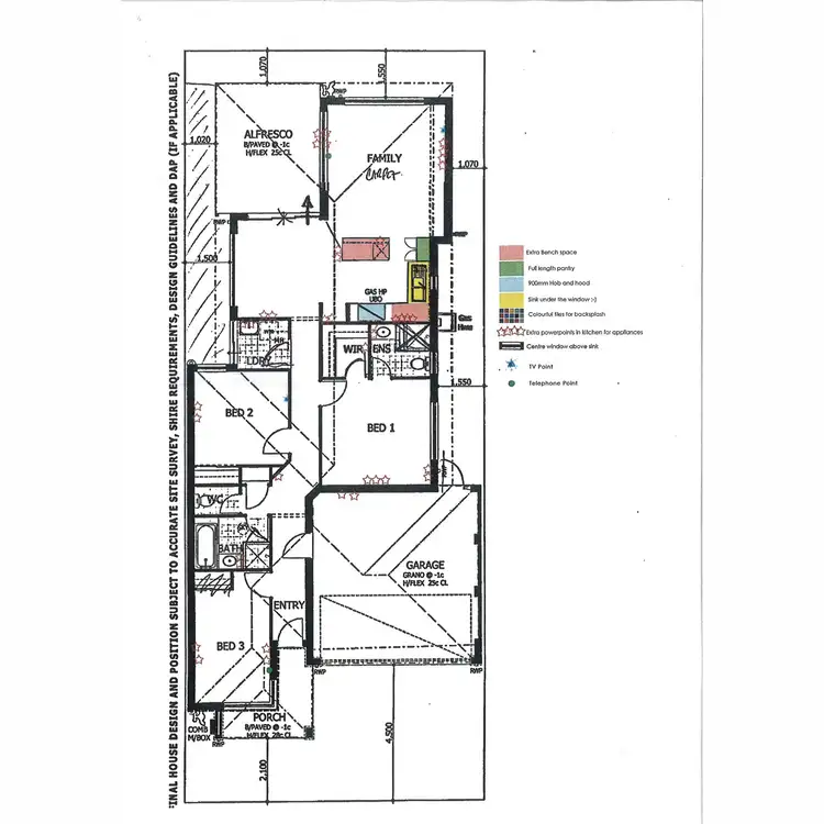 Floorplan of Homely house listing, 8 Garigal Street, Brabham WA 6055