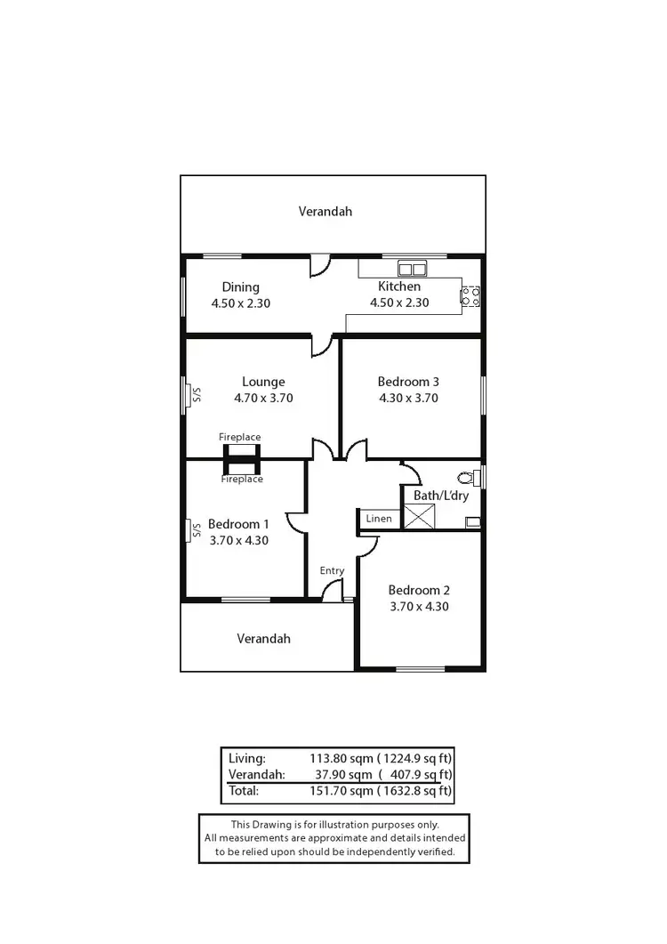 Floorplan of Homely house listing, 111 Main North Road, Clare SA 5453