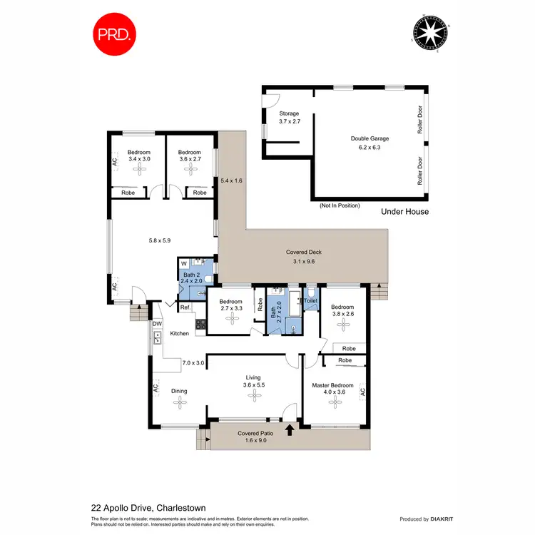 Floorplan of Homely house listing, 22 Apollo Drive, Charlestown NSW 2290