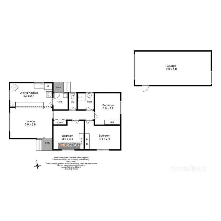 Floorplan of Homely house listing, 27 Hellyer Street, Smithton TAS 7330