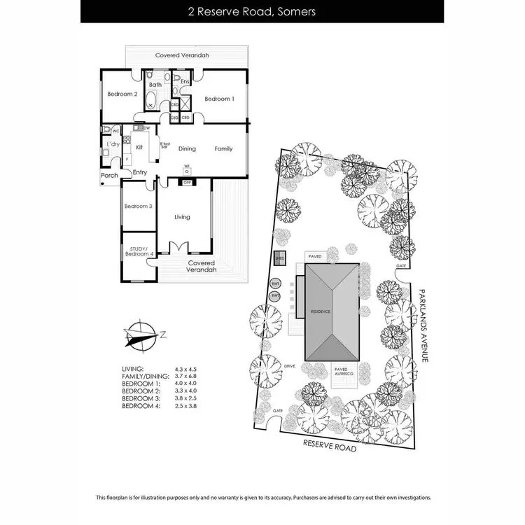 Floorplan of Homely house listing, 2 Reserve Road, Somers VIC 3927