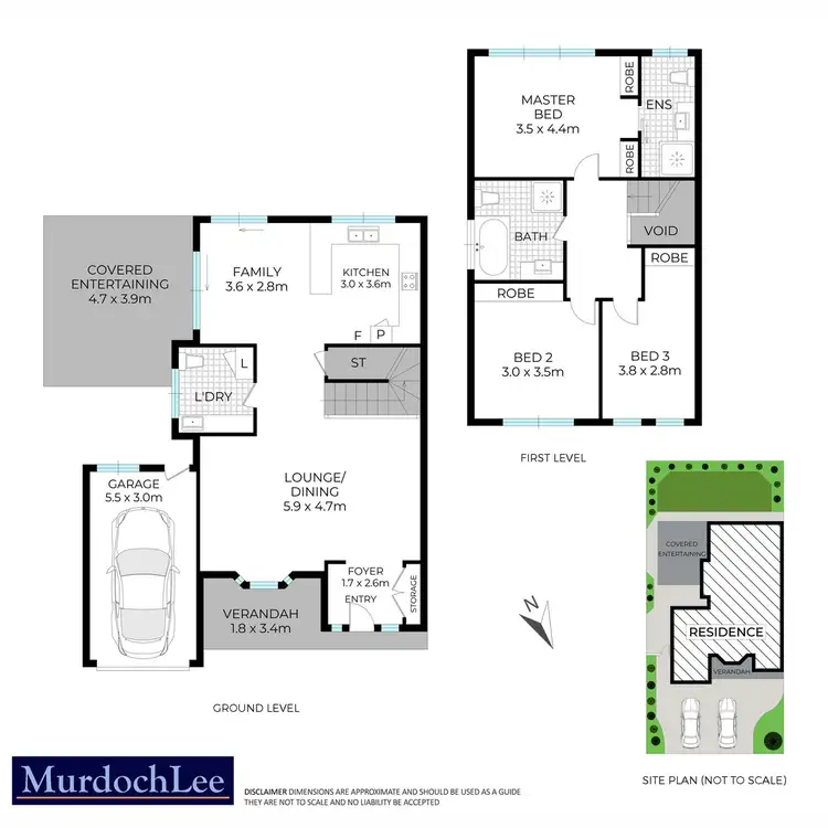 Floorplan of Homely semi-detached listing, 21 Fallows Way, Cherrybrook NSW 2126