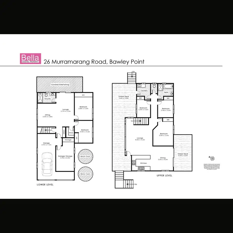 Floorplan of Homely house listing, 26 Murramarang Road, Bawley Point NSW 2539
