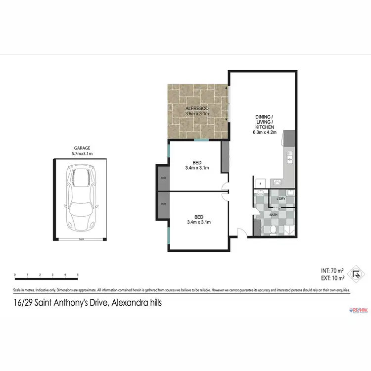 Floorplan of Homely unit listing, 16/29 St Anthony Drive, Alexandra Hills QLD 4161