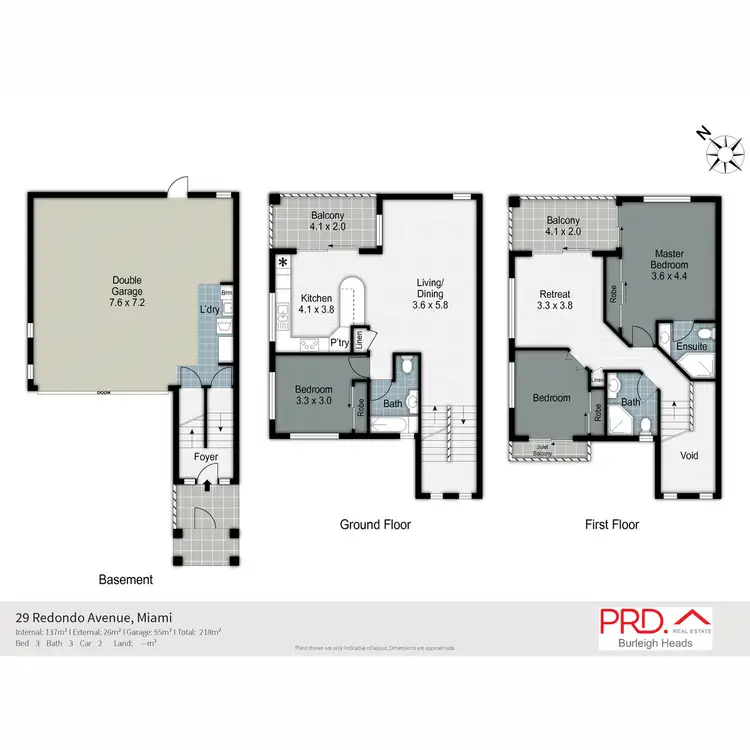 Floorplan of Homely villa listing, 29 Redondo Avenue, Miami QLD 4220