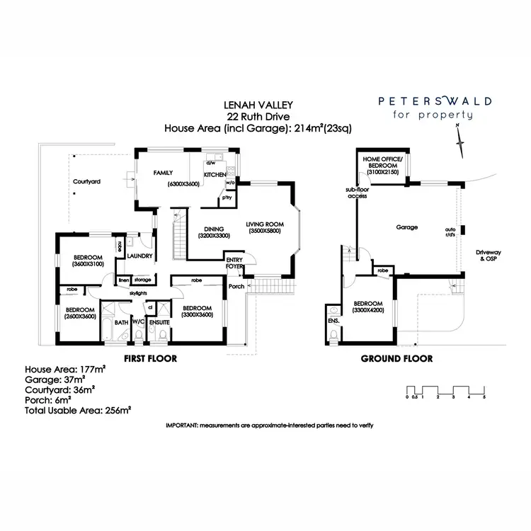 Floorplan of Homely house listing, 22 Ruth Drive, Lenah Valley TAS 7008