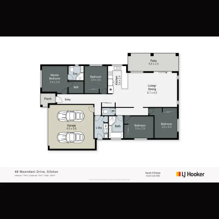 Floorplan of Homely house listing, 48 Moondani Drive, Gilston QLD 4211