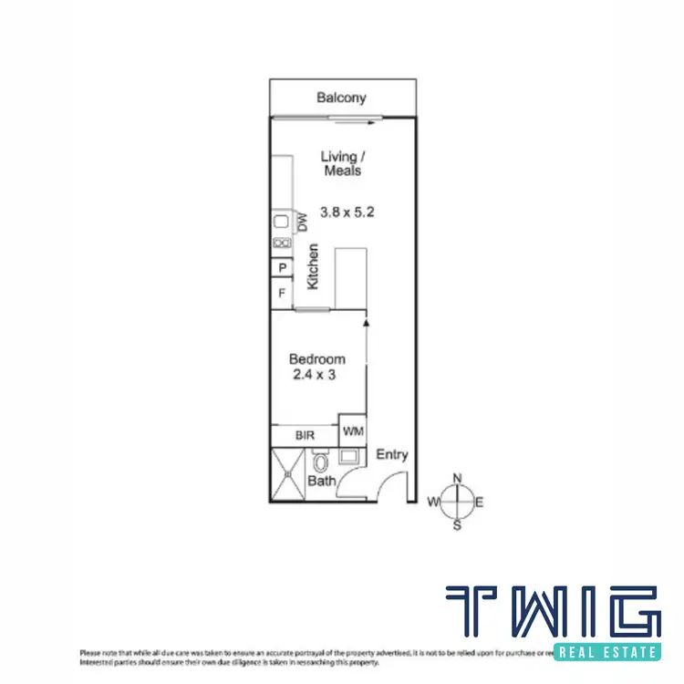Floorplan of Homely apartment listing, 3106/551 Swanston Street, Carlton VIC 3053