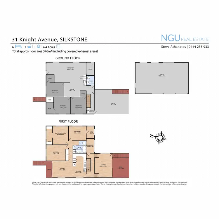 Floorplan of Homely house listing, 31 Knight Avenue, Silkstone QLD 4304