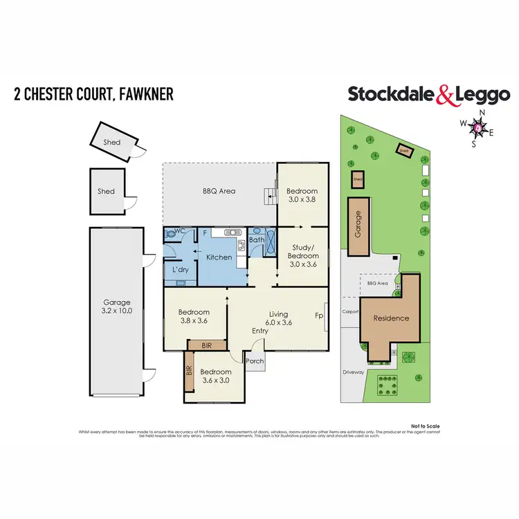 Floorplan of Homely house listing, 2 Chester Court, Fawkner VIC 3060