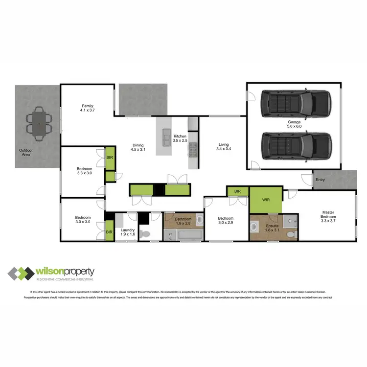 Floorplan of Homely house listing, 8 Abby Road, Traralgon VIC 3844