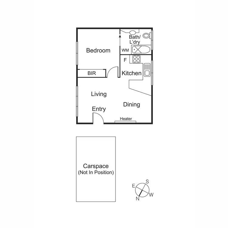 Floorplan of Homely apartment listing, 5/43 Barkly Street, Carlton VIC 3053
