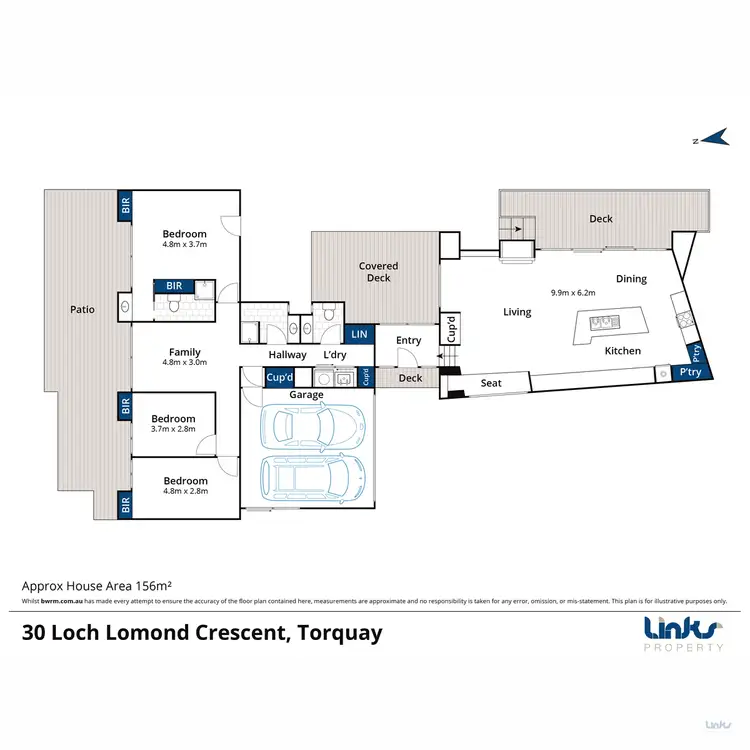 Floorplan of Homely house listing, 30 Loch Lomond Crescent, Torquay VIC 3228