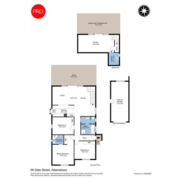 Floorplan of Homely house listing, 90 Date Street, Adamstown NSW 2289
