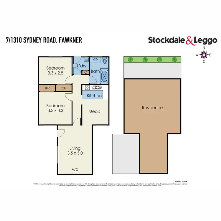 Floorplan of Homely unit listing, 7/1310 Sydney Road, Fawkner VIC 3060