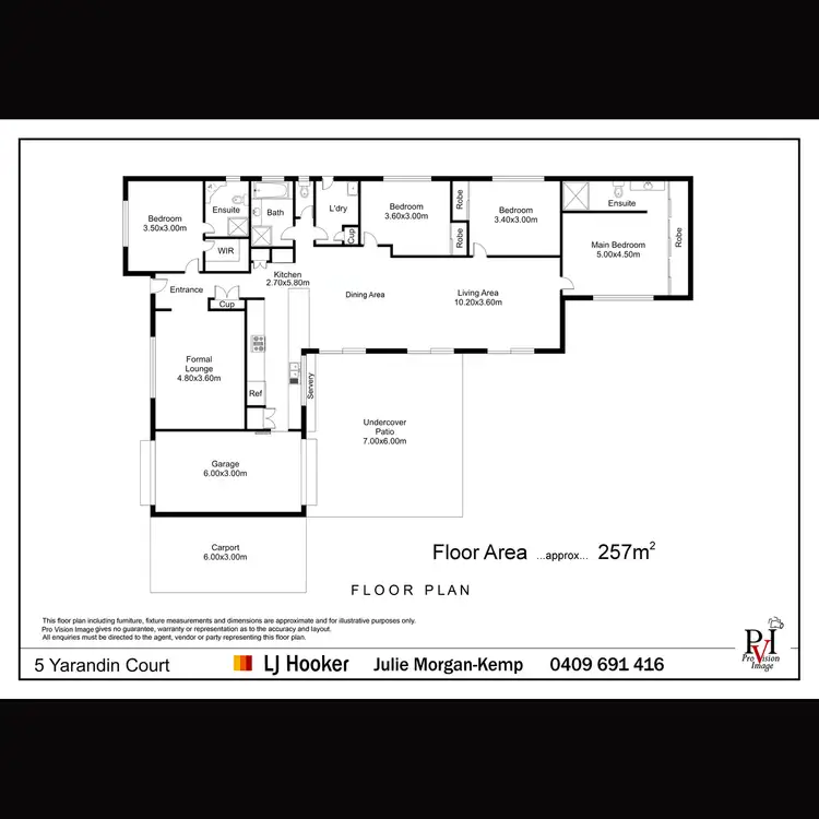 Floorplan of Homely house listing, 5 Yarandin Court, Worongary QLD 4213