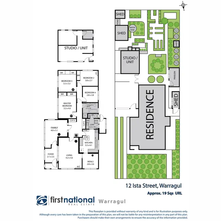 Floorplan of Homely house listing, 12 Ista Street, Warragul VIC 3820