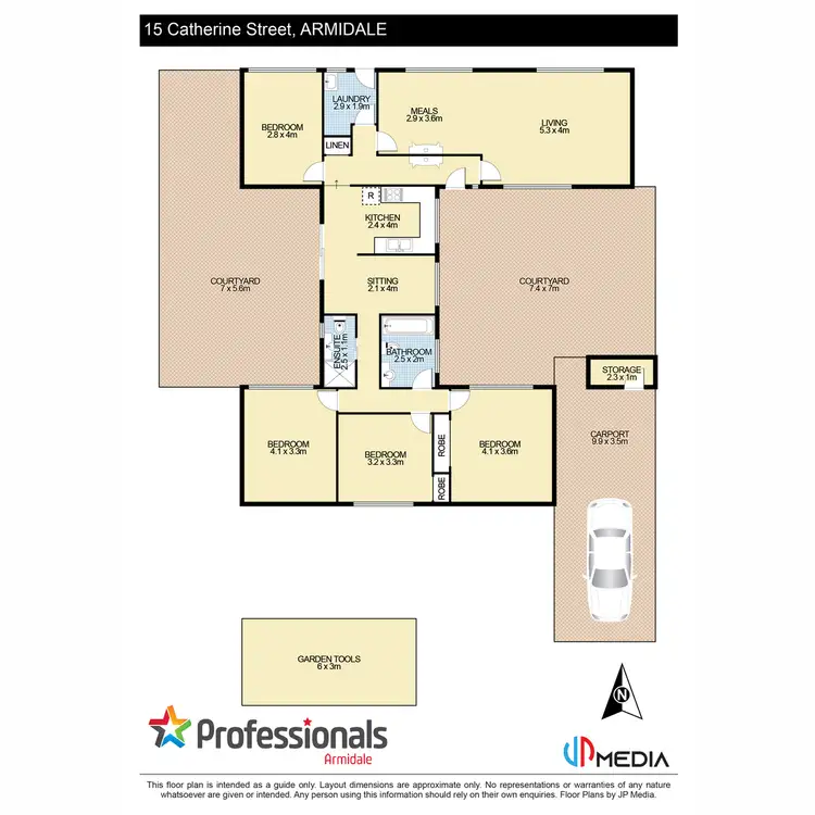 Floorplan of Homely house listing, 15 Catherine Street, Armidale NSW 2350