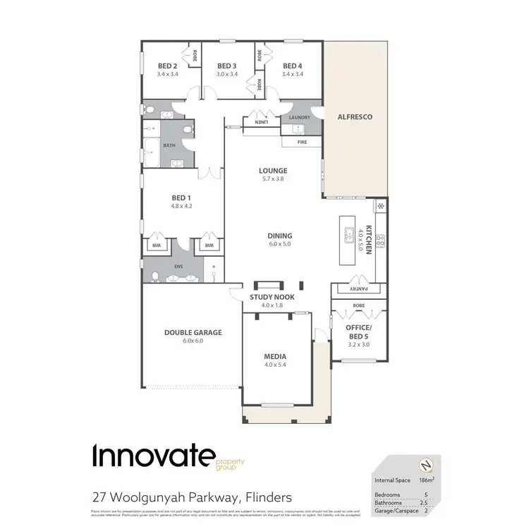 Floorplan of Homely house listing, 27 Woolgunyah Parkway, Flinders NSW 2529