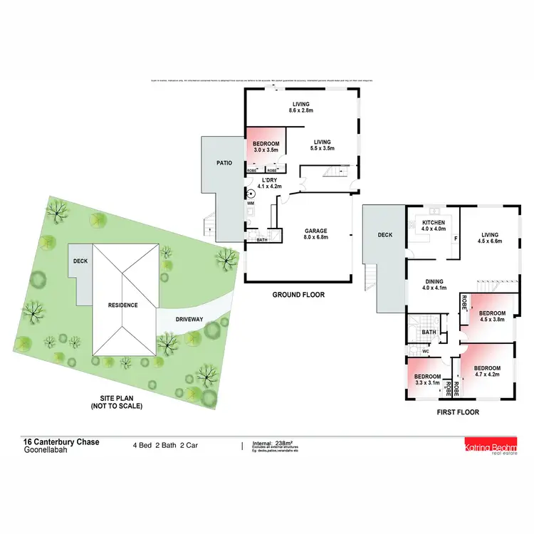 Floorplan of Homely house listing, 16 Canterbury Chase, Goonellabah NSW 2480