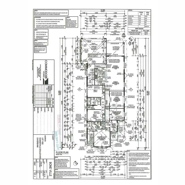 Floorplan of Homely house listing, 32 Summerville Boulevard, Caversham WA 6055