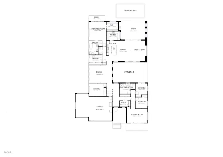 Floorplan of Homely house listing, 8 Fyfe Court, Wodonga VIC 3690