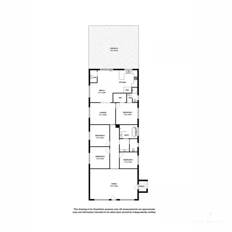 Floorplan of Homely rural property listing, 4 Irven Street, Port Macdonnell SA 5291