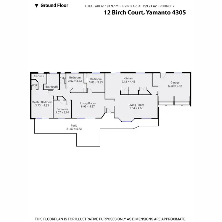 Floorplan of Homely house listing, 12 Birch Court, Yamanto QLD 4305