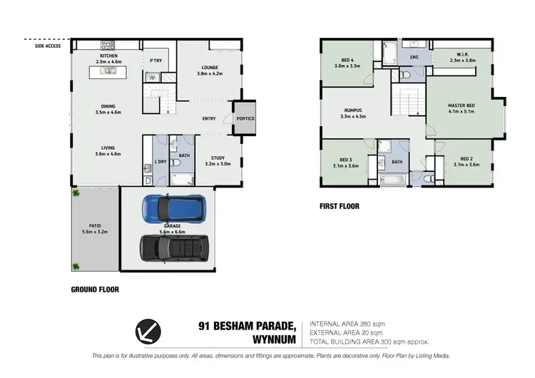 Floorplan of Homely house listing, 91 Besham Parade, Wynnum QLD 4178