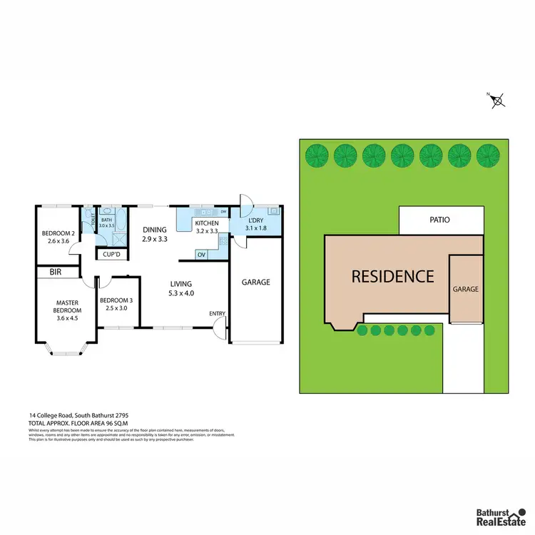 Floorplan of Homely house listing, 14 College Road, South Bathurst NSW 2795