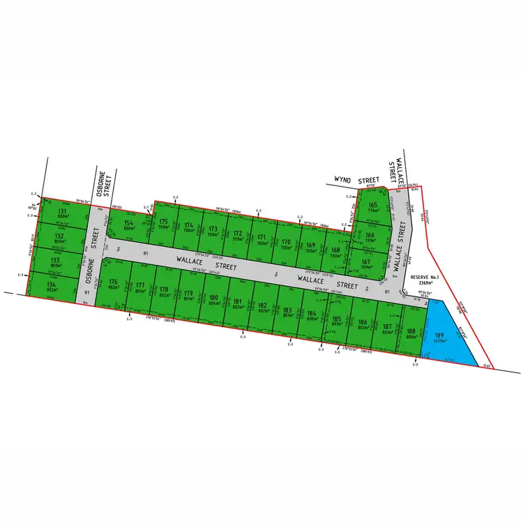 Floorplan of Homely land listing, LOT 189 Wallace Street, Sale VIC 3850