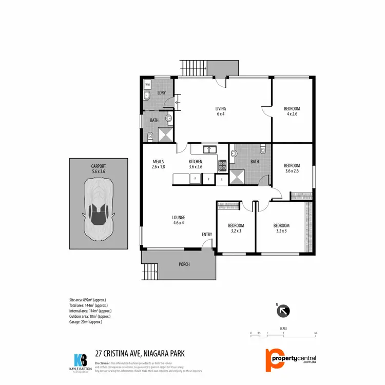 Floorplan of Homely house listing, 27 Cristina Avenue, Niagara Park NSW 2250