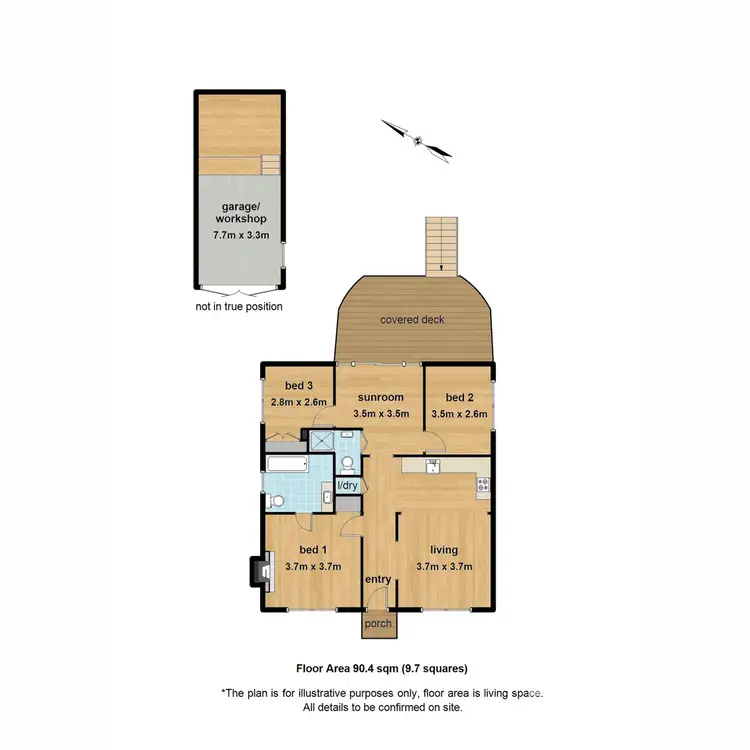 Floorplan of Homely house listing, 19 Edmunds Road, Cockatoo VIC 3781