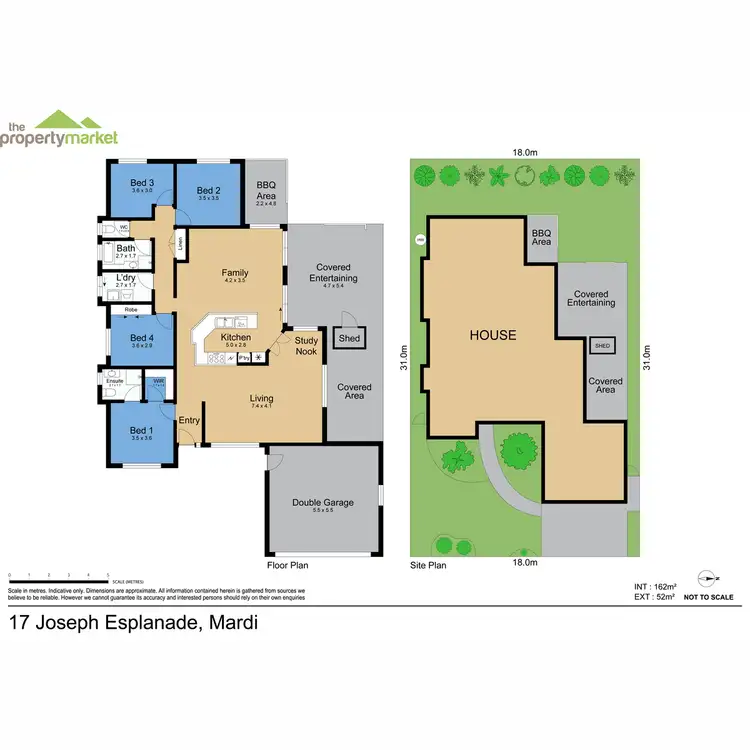Floorplan of Homely house listing, 17 Joseph Esplanade, Mardi NSW 2259