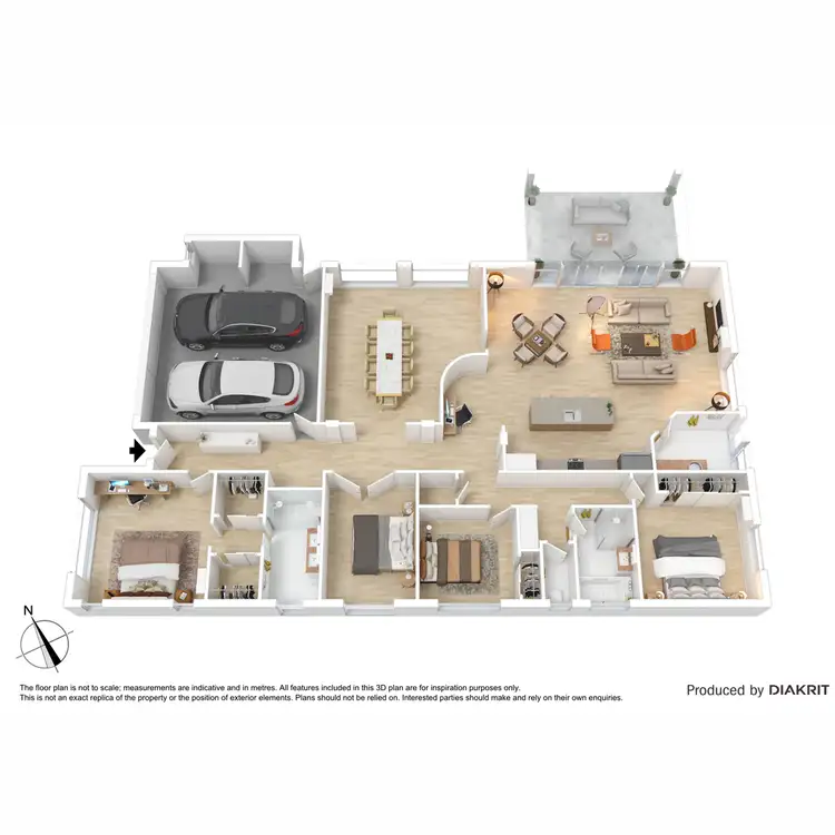 Floorplan of Homely house listing, 11 Darlington Close, Carseldine QLD 4034