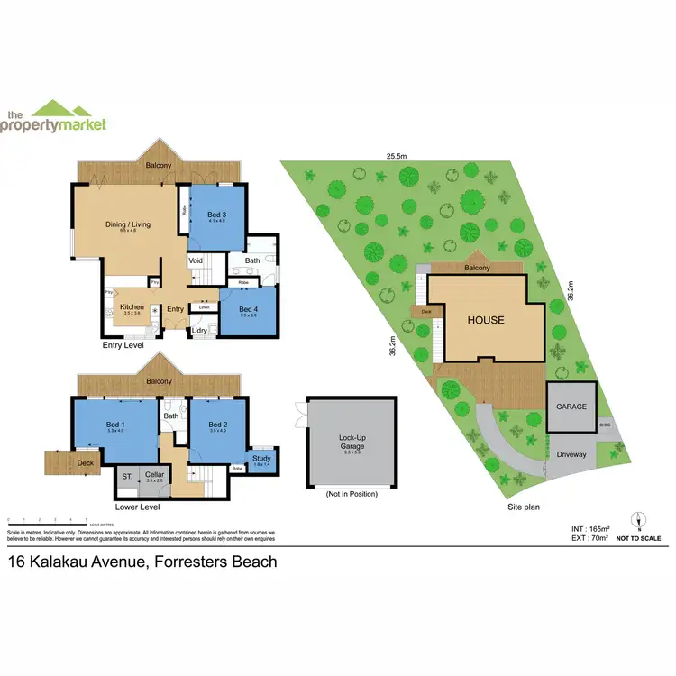Floorplan of Homely house listing, 16 Kalakau Avenue, Forresters Beach NSW 2260