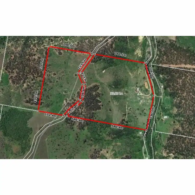Floorplan of Homely rural property listing, 520 Dry Gully Road, Mount Whitestone QLD 4347