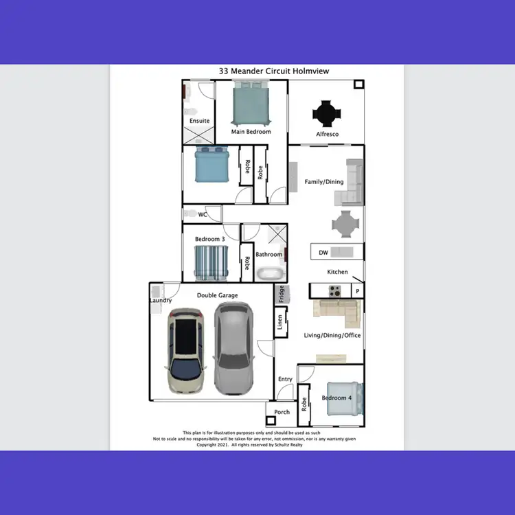 Floorplan of Homely house listing, 33 Meander Circuit, Holmview QLD 4207