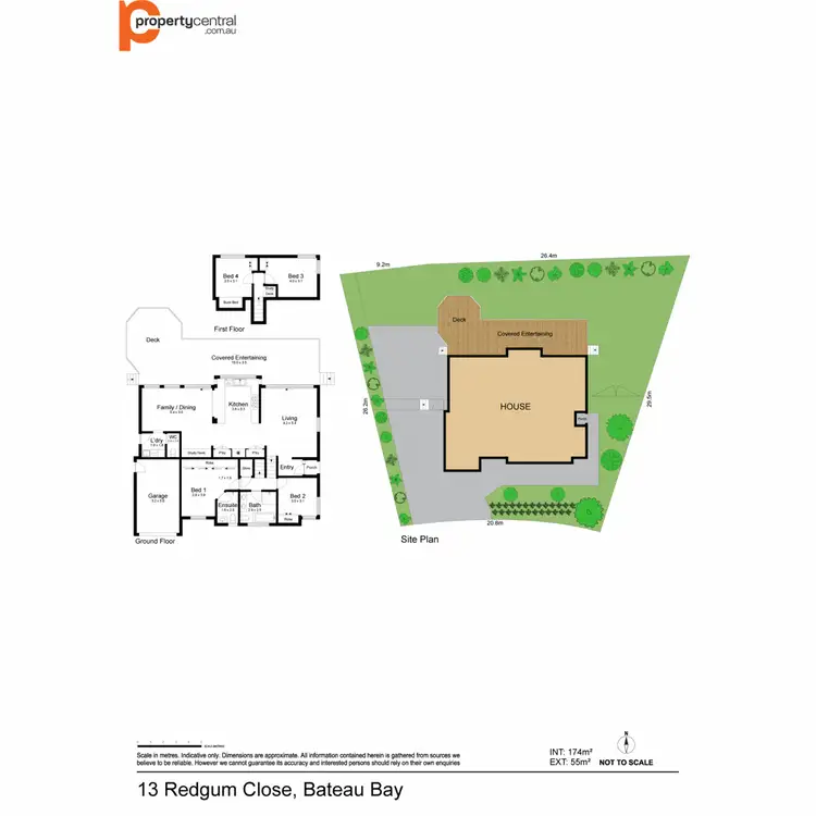 Floorplan of Homely house listing, 13 Redgum Close, Bateau Bay NSW 2261