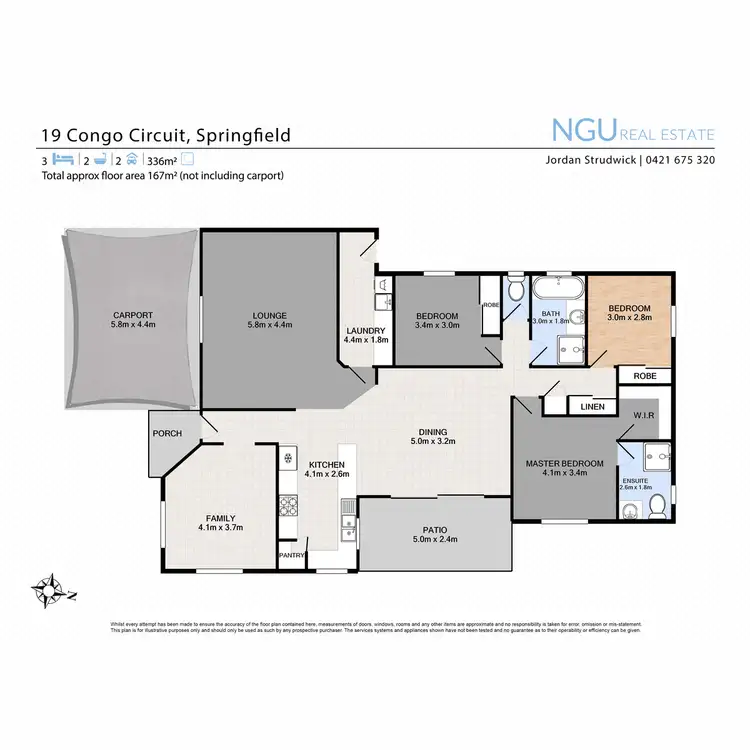 Floorplan of Homely house listing, 19 Congo Circuit, Springfield QLD 4300