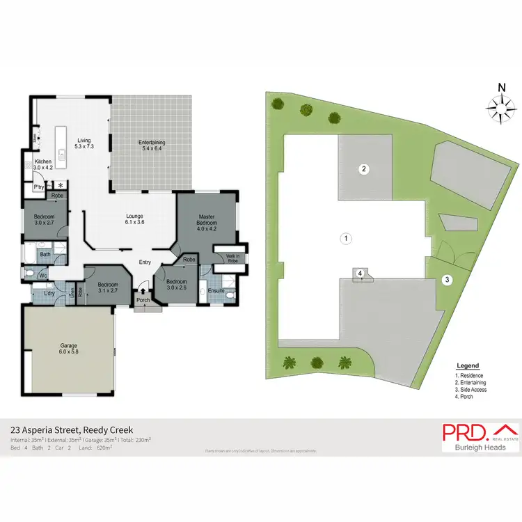 Floorplan of Homely house listing, 23 Asperia Street, Reedy Creek QLD 4227