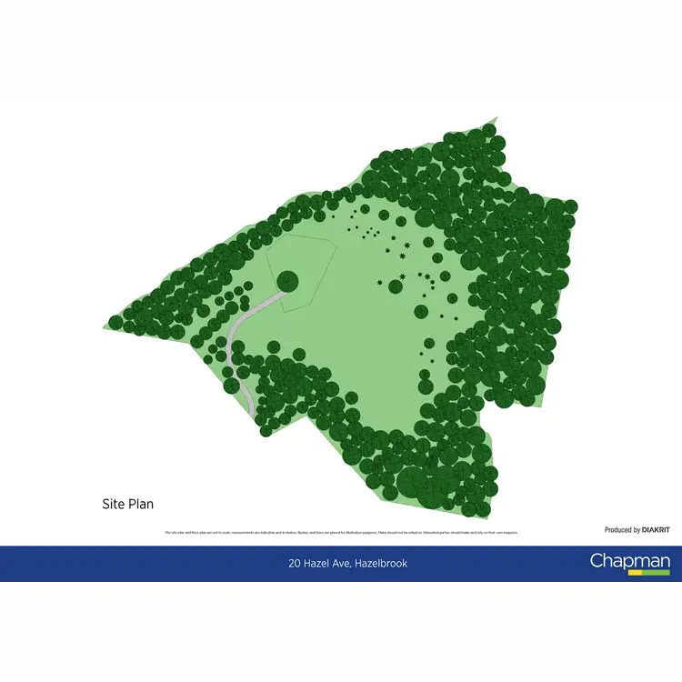 Floorplan of Homely land listing, 20 Hazel Avenue, Hazelbrook NSW 2779