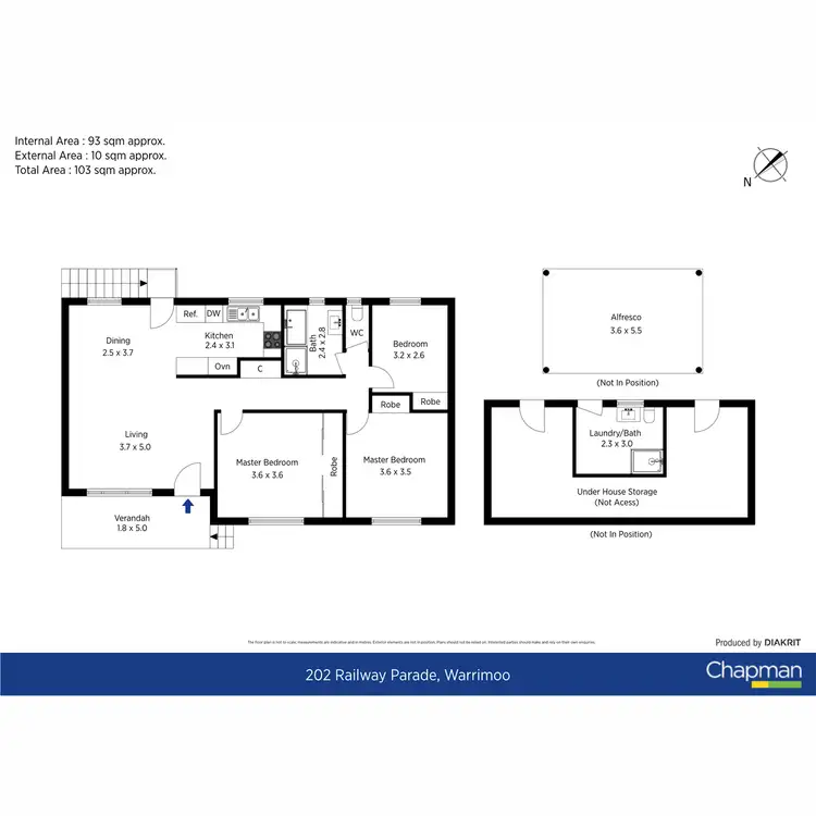 Floorplan of Homely house listing, 202 Railway Parade, Warrimoo NSW 2774