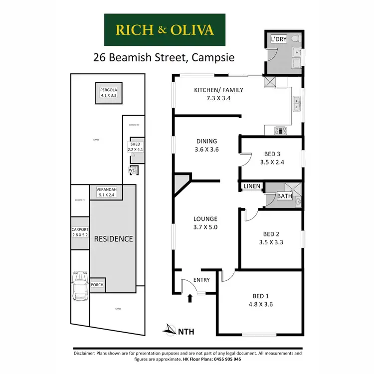 Floorplan of Homely house listing, 26 Beamish Street, Campsie NSW 2194