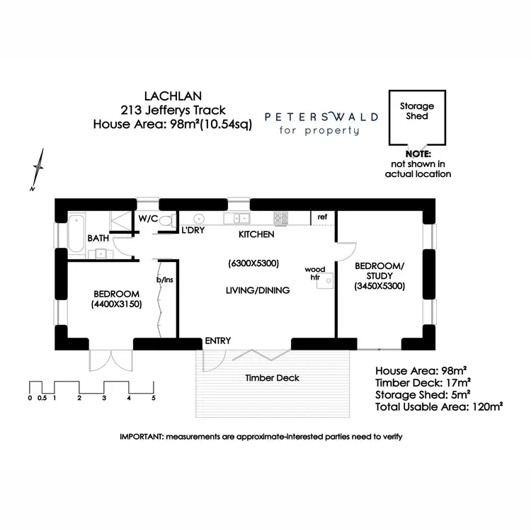 Floorplan of Homely house listing, 213 Jefferys Track, Lachlan TAS 7140