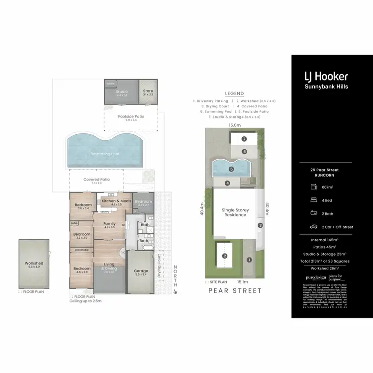 Floorplan of Homely house listing, 26 Pear Street, Runcorn QLD 4113