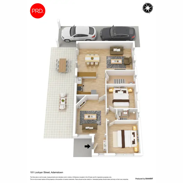 Floorplan of Homely house listing, 101 Lockyer Street, Adamstown NSW 2289