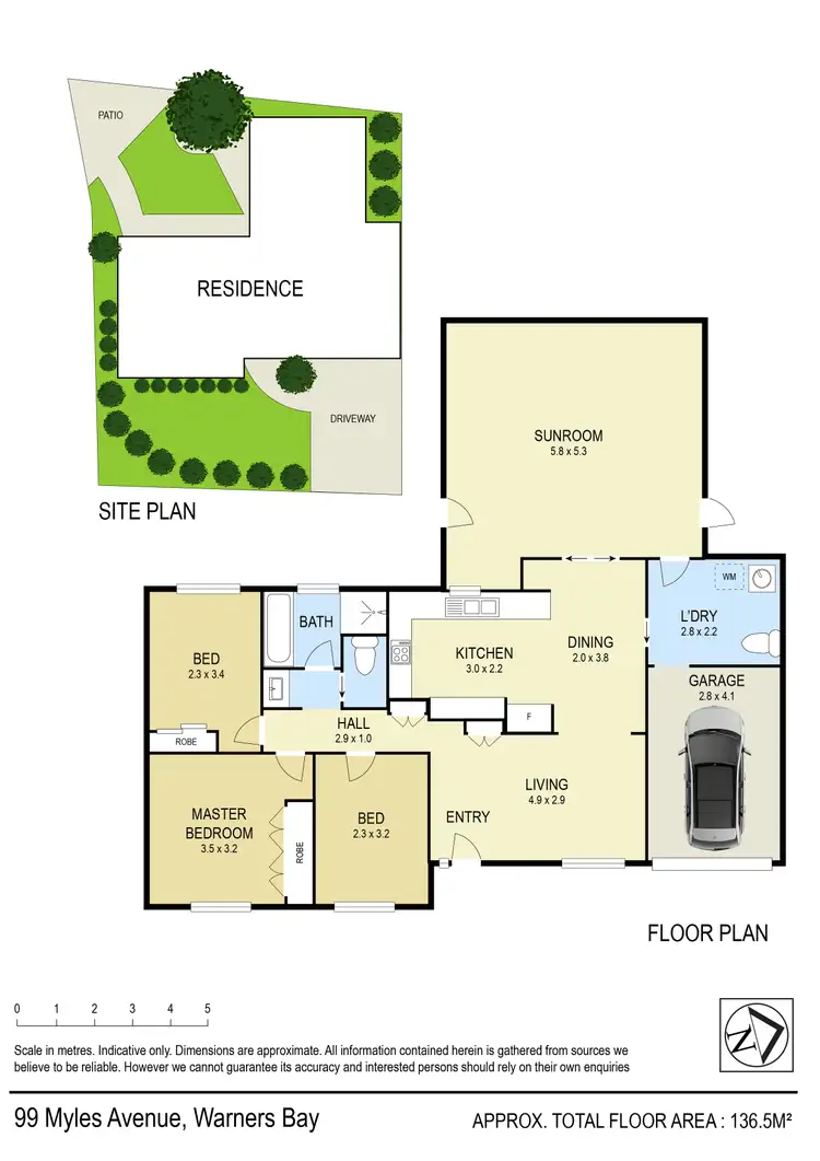 Floorplan of Homely house listing, 99 Myles Avenue, Warners Bay NSW 2282