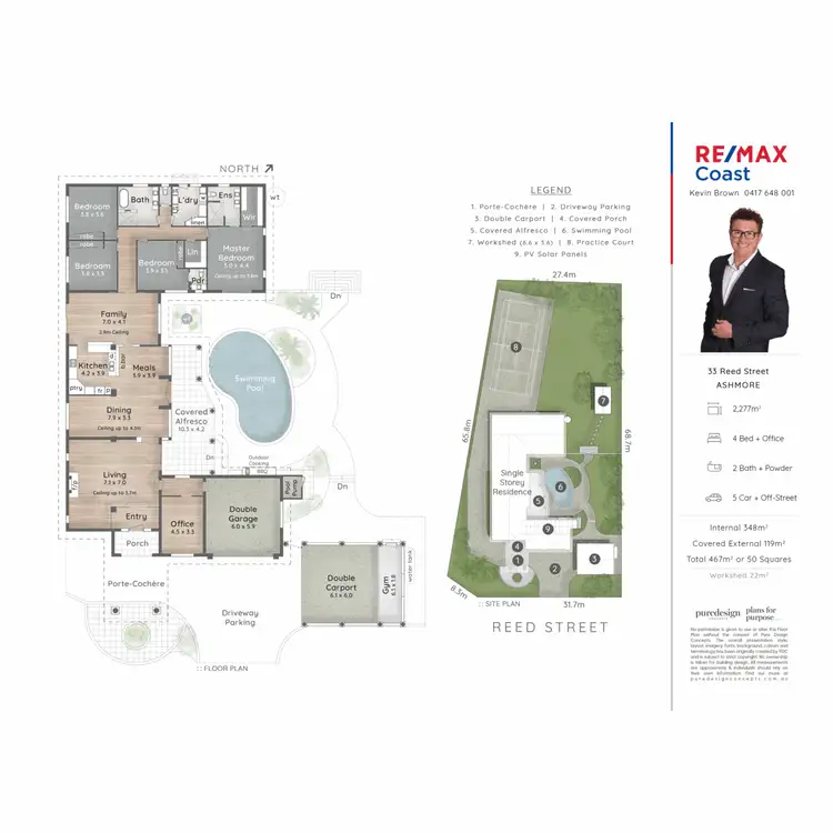 Floorplan of Homely house listing, 33 Reed Street, Ashmore QLD 4214