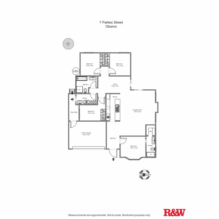 Floorplan of Homely house listing, 7 Parkes Street, Oberon NSW 2787